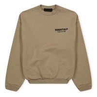 юношеска,блуза,детски,3/4,панталони,fear,of,god,essentials,crew,neck,sweatshirt,juniors,desert,sand