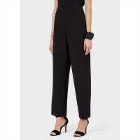 панталони,дамски,чорапогащи,и,клинове,emporio,armani,women's,straight,leg,trousers,black