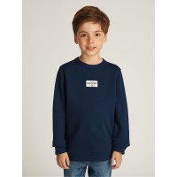 блуза,tommy,hilfiger,kids,monotype,label,crew,sweatshirt,navy,c1g