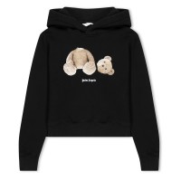 юношески,суичър,детски,облекла,palm,angels,bear,hoodie,juniors,black,brown