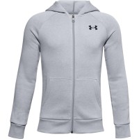 детски,суичър,детски,горнища,с,качулка,under,armour,full,zip,hoody,junior,boys,grey