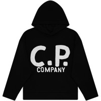 юношески,суичър,детски,3/4,панталони,cp,company,logo,hoodie,juniors,black,60100