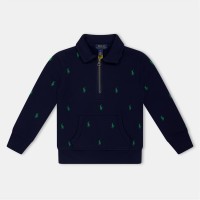поларено,яке,детски,3/4,панталони,polo,ralph,lauren,kids',full,zip,soft,fleece,jacket,navy
