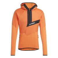 мъжко,поларено,яке,разпродажба,adidas,мъжки,горнища,с,качулка,adidas,techrock,ultralight,half,zip,hooded,fleece,jacket,mens,impact,orange