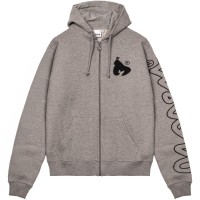 детски,горнища,с,качулка,детски,облекла,money,ape,sleeve,zip,hood,jnr,grey