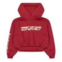 суичър,fear,of,god,essentials,fge,logo,hoodie,jn61,crimson