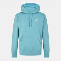 мъжки,суичър,мъжки,горнища,с,качулка,nike,sportswear,club,fleece,pullover,hoodie,mens,den,turq,white
