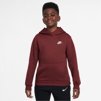 детски,суичър,промоция,на,зимни,облекла,разпродажба,nike,детски,горнища,с,качулка,детски,облекла,nike,club,pullover,hoodie,junior,boys,team,red