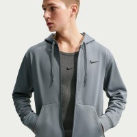 мъжки,суичър,мъжки,горнища,с,качулка,nike,dri,fit,men,s,full,zip,training,hoodie,grey