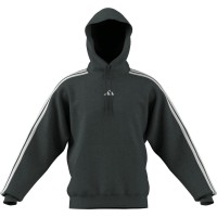 мъжки,суичър,мъжки,горнища,с,качулка,adidas,essentials,fleece,3,stripes,hoodie,mens,dark,grey,black