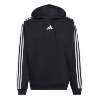 мъжки,суичър,мъжки,горнища,с,качулка,adidas,essentials,fleece,3,stripes,hoodie,mens,black,white