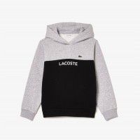 суичър,детски,облекла,lacoste,block,hoodie,blk,grey,80p
