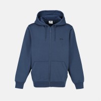 мъжки,суичър,мъжки,горнища,с,качулка,slazenger,full,zip,hoodie,mens,steel,blue