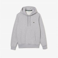 суичър,мъжки,ежедневни,облекла,lacoste,basic,fleece,hoodie,light,grey,cca