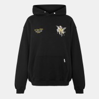 суичър,мъжки,ежедневни,облекла,мъжки,горнища,с,качулка,represent,men,s,pull,over,hoodie,jet,black