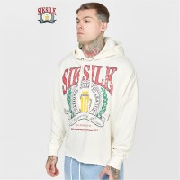суичър,мъжки,горнища,с,качулка,siksilk,oth,hoody,sn99,ecru