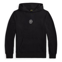 суичър,мъжки,горнища,с,качулка,polo,ralph,lauren,men,s,puck,logo,pull,over,hoodie,polo,black