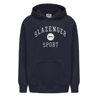 мъжки,суичър,мъжки,горнища,с,качулка,slazenger,fleece,large,logo,hoodie,mens,navy