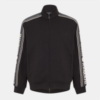 суичър,облекла,на,разпродажба,мъжки,ежедневни,облекла,мъжки,горнища,с,качулка,emporio,armani,men's,zip,hoodie,black,uc001