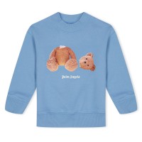 детска,блуза,детски,облекла,palm,angels,bear,print,logo,crew,sweatshirt,boys,blue,4260