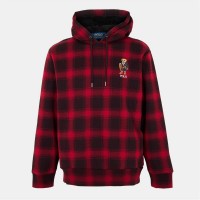 суичър,мъжки,ежедневни,облекла,мъжки,горнища,с,качулка,polo,ralph,lauren,men's,bear,pullover,hoodie,red