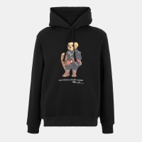 суичър,мъжки,горнища,с,качулка,polo,ralph,lauren,men,s,ski,bear,embroidered,casual,fit,hoodie,polo,black