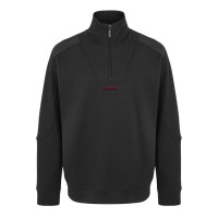 мъжки,суичър,мъжки,ежедневни,облекла,мъжки,горнища,с,качулка,hugo,hugo,atlas,half,zip,10277512,01,hoody,mens,black