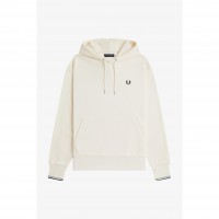 суичър,мъжки,горнища,с,качулка,мъжки,ежедневни,облекла,fred,perry,men,s,tipped,over,the,head,cotton,hoodie,ecru,560
