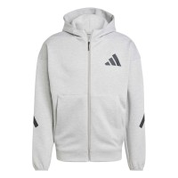 мъжки,суичър,мъжки,горнища,с,качулка,adidas,m,z,n,e,fz,hoody,mens,medium,grey,hea