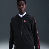 суичър,промоция,на,зимни,облекла,разпродажба,nike,мъжки,горнища,с,качулка,nike,city,hoody,sn61,black,red