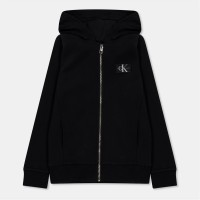суичър,детски,облекла,calvin,klein,jeans,ckj,zip,hoodie,jn54,ck,black,beh