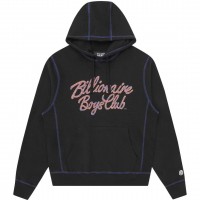 суичър,мъжки,горнища,с,качулка,billionaire,boys,club,men,s,contrast,hood,pull,over,hoodie,black