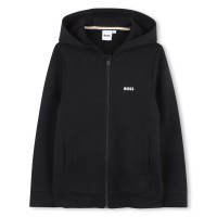 детски,облекла,boss,boss,logo,zip,hood,jn54,black