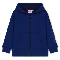 юношески,суичър,детски,облекла,hugo,zipped,logo,hoodie,junior,blue,811