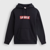 мъжки,ежедневни,облекла,мъжки,горнища,с,качулка,levis,levis,rlxd,grphc,hdy,sn99,black