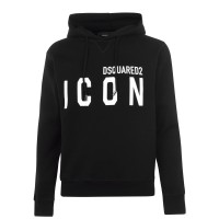 суичър,мъжки,горнища,с,качулка,мъжки,ежедневни,облекла,dsquared2,icon,hoodie,black