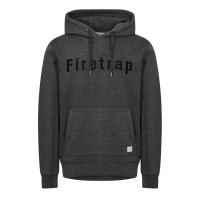 суичър,мъжки,горнища,с,качулка,firetrap,mens,graphic,fleece,hoodie,charcoal,marl