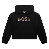 суичър,boss,kids,logo,hoodie,black,09b