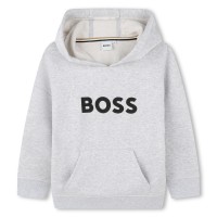 boss,logo,print,hoodie,boys,grey,a32