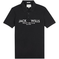 облекла,на,разпродажба,мъжки,блузи,с,яка,мъжки,тениски,jack,wills,bt,pique,polo,sn99,black