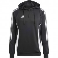 мъжки,суичър,мъжки,горнища,с,качулка,футбол,бягане,adidas,tiro24,trhood,hoody,mens,black,white