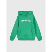 суичър,детски,облекла,tommy,hilfiger,arched,hoodie,green,ly3