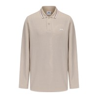 мъжки,блузи,с,яка,slazenger,long,sleeve,tipped,polo,men,beige
