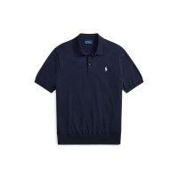 риза,с,къс,ръкав,мъжки,тениски,polo,ralph,lauren,men,s,knitted,short,sleeve,shirt,hunter,navy