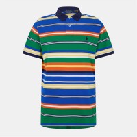 блуза,с,яка,облекла,на,разпродажба,мъжки,тениски,polo,ralph,lauren,men's,multi,stripe,short,sleeve,polo,shirt,cruise,green