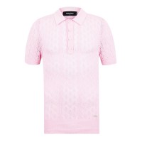 блуза,с,яка,мъжки,тениски,dsquared2,men's,knitted,short,sleeve,polo,shirt,sweet,lilac