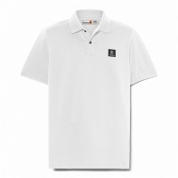 облекла,на,разпродажба,мъжки,тениски,timberland,woven,badge,polo,white,white