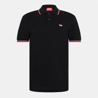облекла,на,разпродажба,мъжки,тениски,diesel,diesel,t,smth,d,polo,sn99,black,black