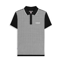 блуза,с,яка,облекла,на,разпродажба,мъжки,блузи,с,яка,lambretta,men's,short,sleeve,polo,shirt,black