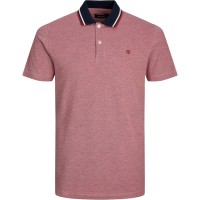 блуза,с,яка,облекла,на,разпродажба,мъжки,блузи,с,яка,jack,and,jones,paulos,polo,shirt,rio,red